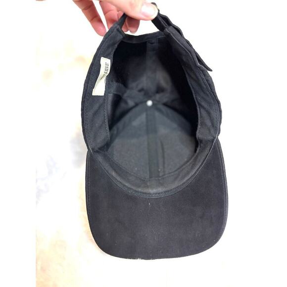 Wildred Free Unisex Black Suede Hat Baseball Cap, Men's / Women's Golf Cap - Picture 7 of 8